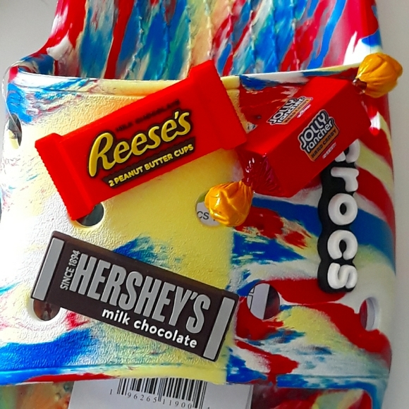 (New) Crocs Candy Slides Set (W7/M5) (W8/M6) (W9/M7) (W10/M8) - Picture 4 of 11